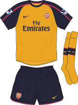 Arsenal FC Away Kit