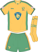 Norwich City Home Kit
