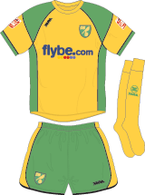 Norwich City Home Kit