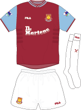 West Ham United Home Kit